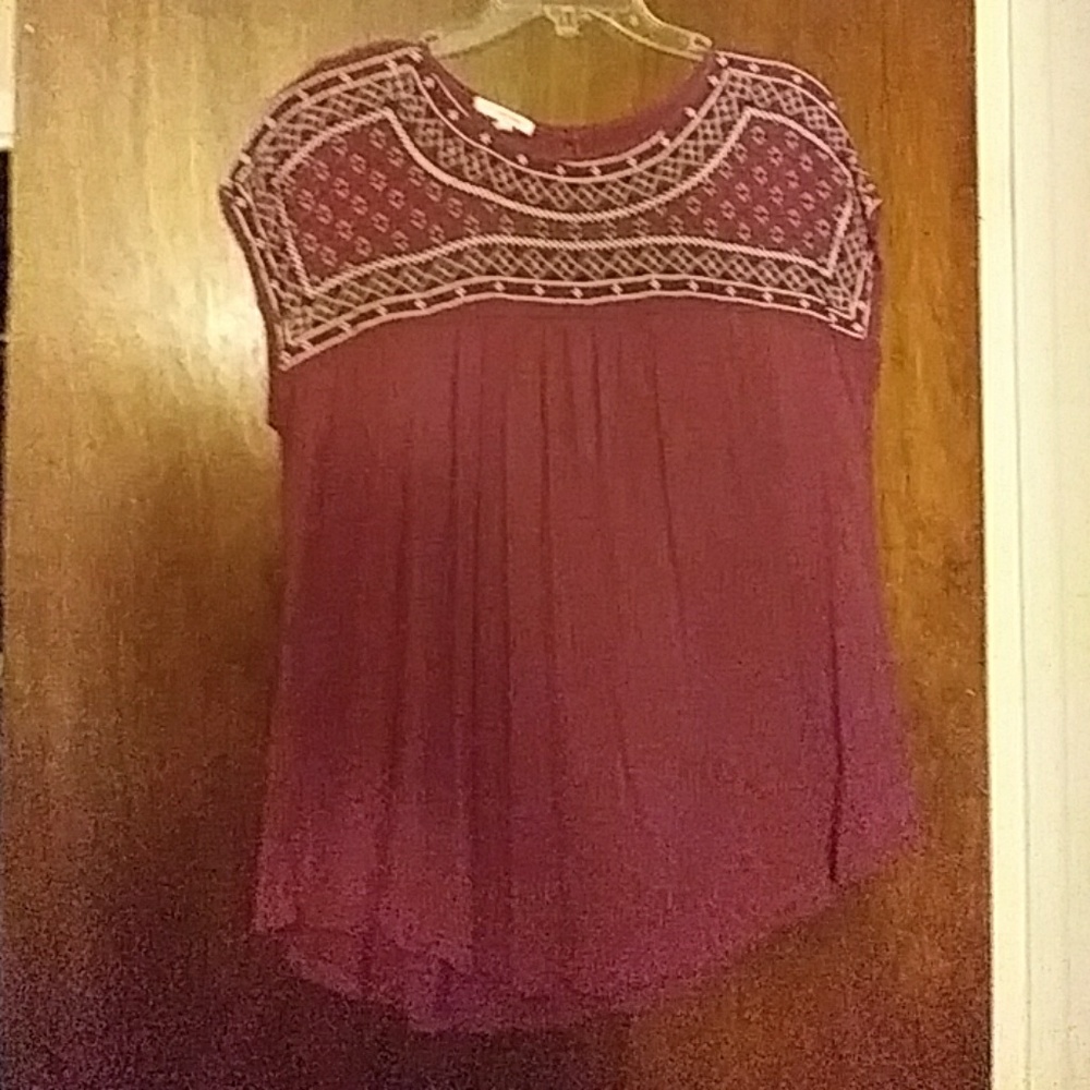 Flowy Red Shirt